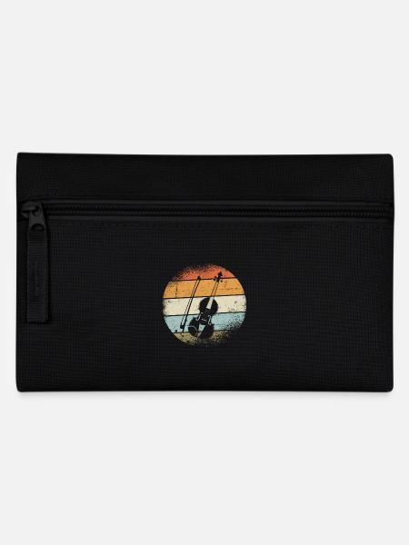 violin - Pencil Case - black