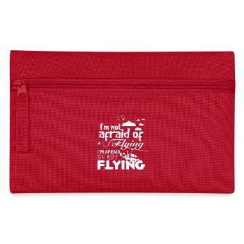 Gyrocopter fly - Federtasche - Rot - Vorne