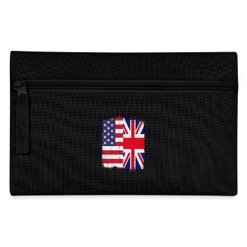 ROYAUME-UNI ÉTATS-UNIS Drapeau - Trousse - noir - Devant