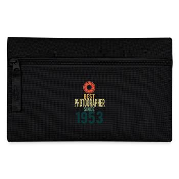 Photographer Gift Birthday 1953 - Pencil Case - black - Front