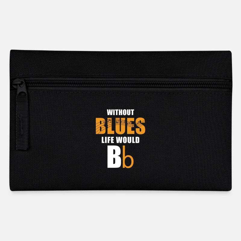 Blues - Federtasche - Schwarz