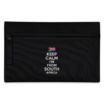South Africa Keep Calm - Federtasche - Schwarz - Vorne