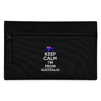 Australia Keep Calm - Pencil Case - black - Front