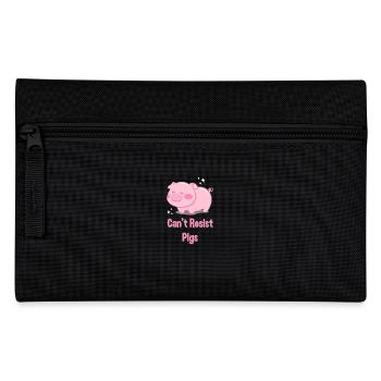 pig - Pencil Case - black - Front