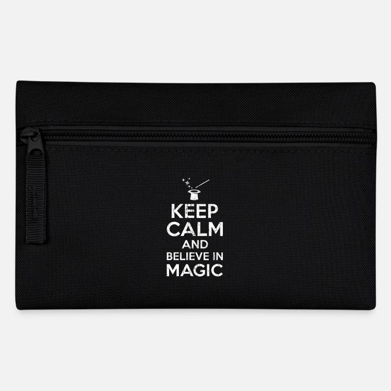 Geschenk für Zauberer - Federtasche - Schwarz