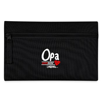 Opa Loading 2021 - Federtasche - Schwarz - Vorne