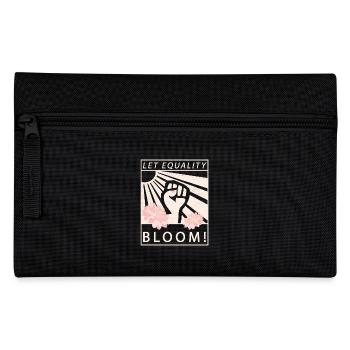 Laissez l’égalité fleurir Égalité féministe - Trousse - noir - Devant