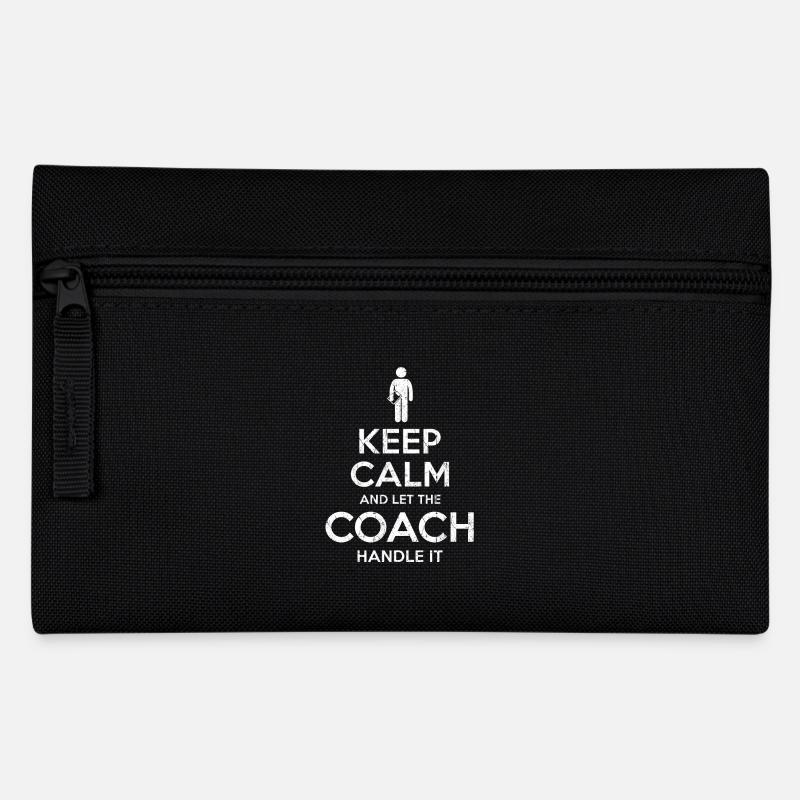 Keep Calm Coach - Trousse - noir