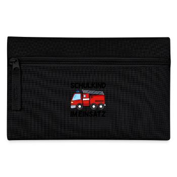 Einschulung Erste Klasse Junge - Federtasche - Schwarz - Vorne