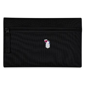 Wine Unicorn Gifts - Pencil Case - black - Front