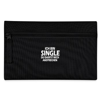 Single - Federtasche - Schwarz - Vorne
