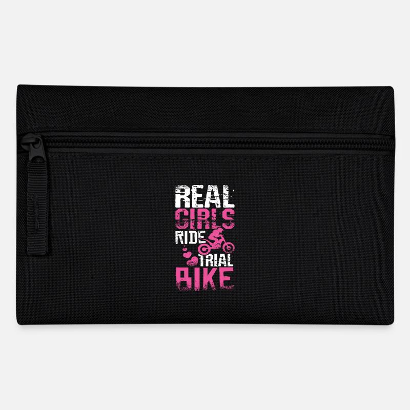 Girls ride Trial bike - Federtasche - Schwarz