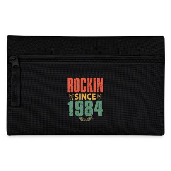 Birthday 1984 Spruch Rock - Pencil Case - black - Front