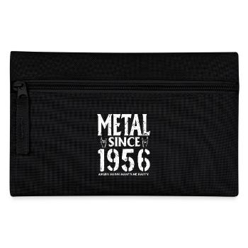 Metal Geschenk Geburstag Jahrgang 1956 - Federtasche - Schwarz - Vorne