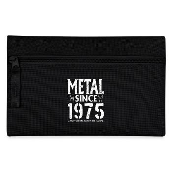 Metal Geschenk Geburstag Jahrgang 1975 - Federtasche - Schwarz - Vorne