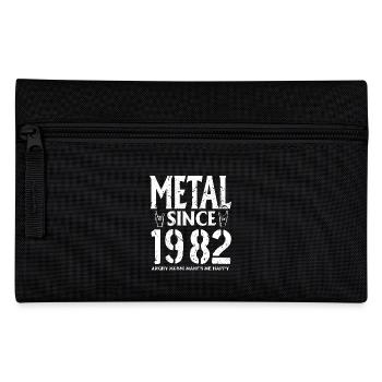 Metal Geschenk Geburstag Jahrgang 1982 - Federtasche - Schwarz - Vorne