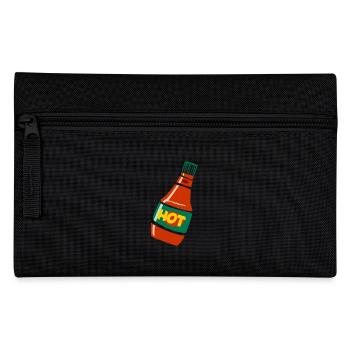 Hot sauce - grilling and barbeque - Pencil Case - black - Front