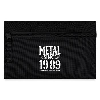Metal Geschenk Geburstag Jahrgang 1989 - Federtasche - Schwarz - Vorne