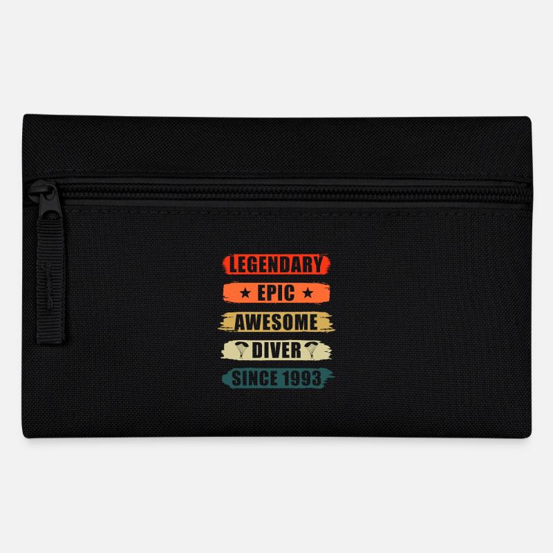 Parachutiste cadeau millésime 1993 - Trousse - noir