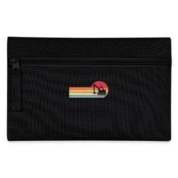 Excavator - Pencil Case - black - Front