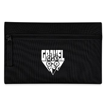 Vélo Gravel Montagnes Vélo Réflexion - Trousse - noir - Devant