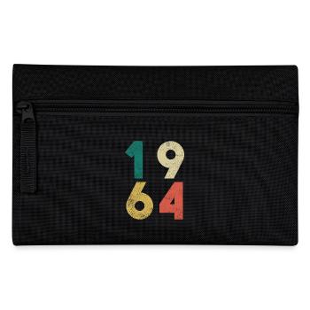 Vintage Anniversaire Rétro 1964 - Trousse - noir - Devant