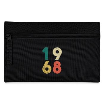 Vintage Anniversaire Rétro 1968 - Trousse - noir - Devant