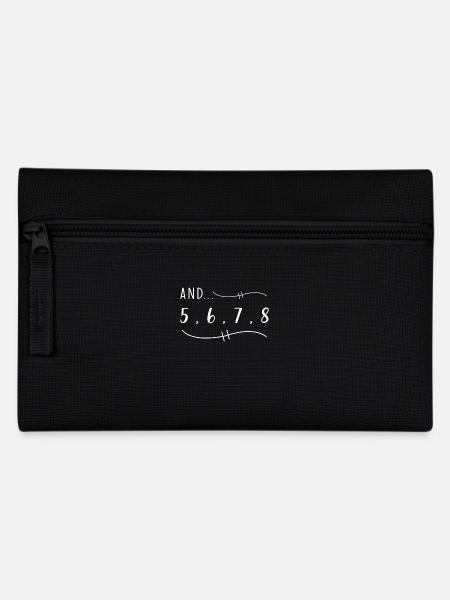 Tanzen Spruch lustig - Federtasche - Schwarz
