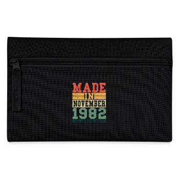 1982 Anniversaire novembre sort vintage - Trousse - noir - Devant