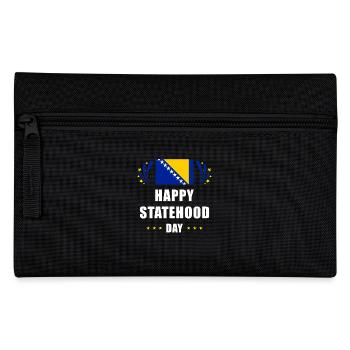 Bosnia and Herzegovina Statehood Day - Pencil Case - black - Front