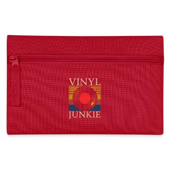 Collectionneur de disques Vinyl Junkie - Trousse - rouge - Devant