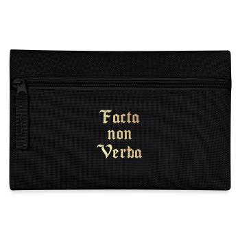 Facta non Verba - Trousse - noir - Devant