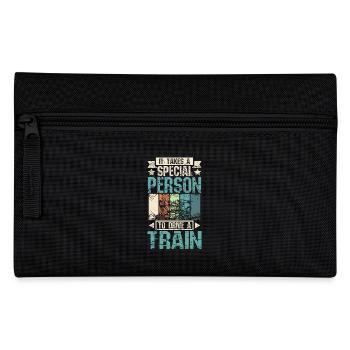 Cool train driver - Federtasche - Schwarz - Vorne