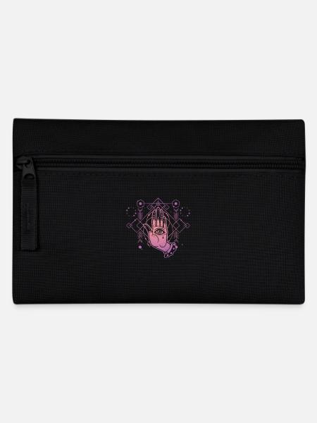Hand Tarot heilige Geometrie - Federtasche - Schwarz