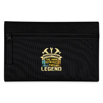 Handyman the man the myth the legend - Pencil Case - black - Front
