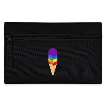 LGBTQ Ice Cream - Pencil Case - black - Front