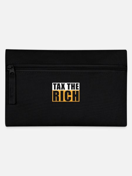 Tax the Rich - Federtasche - Schwarz