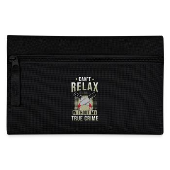 True Crime - Pencil Case - black - Front