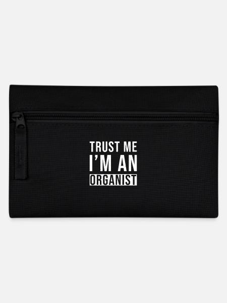 Organist Geschenk - Federtasche - Schwarz