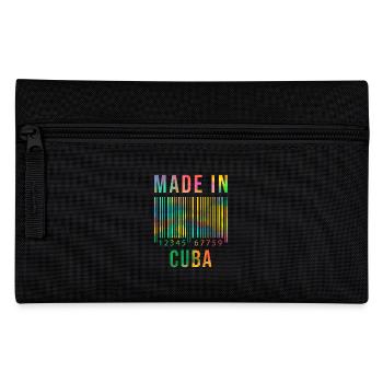 Kuba geboren Made in Cuba - Federtasche - Schwarz - Vorne