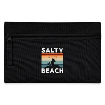 Plage salée - Trousse - noir - Devant