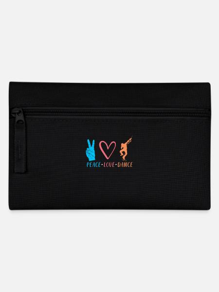 Tanzen Tänzer Geschenk - Federtasche - Schwarz