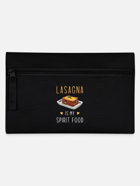 Nourriture préférée des lasagnes - Trousse - noir