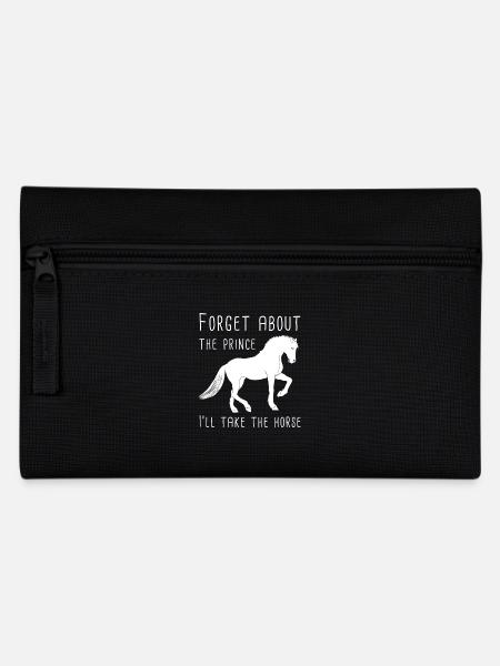 J'aime mon cadeau de cheval / conception - Trousse - noir