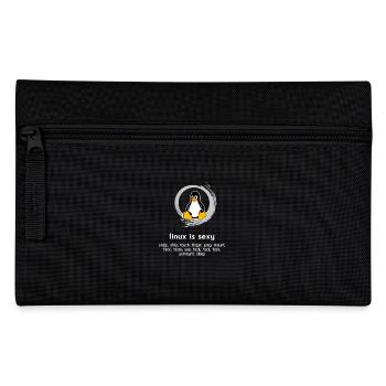 Computer Admin pc programmer code system humor - Pencil Case - black - Front