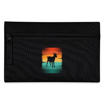Goat - Pencil Case - black - Front