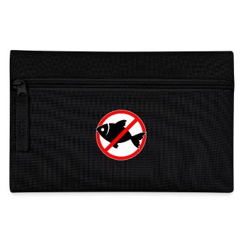 Fish forbidden - fish - Pencil Case - black - Front