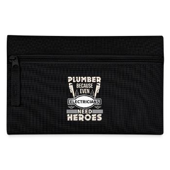 Klempner - Federtasche - Schwarz - Vorne