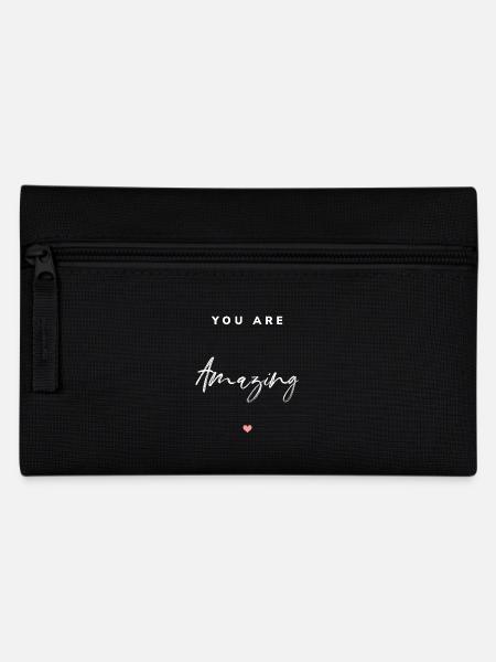 You are Amazing - Federtasche - Schwarz