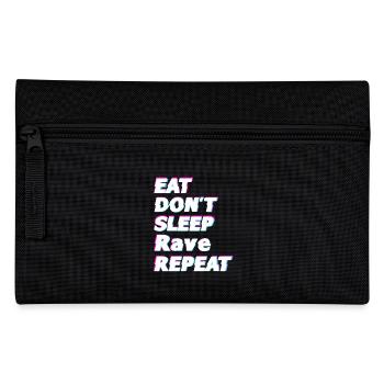 Raver Gift Idea - Pencil Case - black - Front